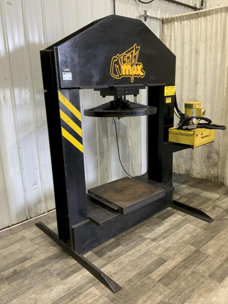 150 TON ITE MIGHTY MAX" H-FRAME HYDRAULIC TIRE PRESS: STOCK #81427