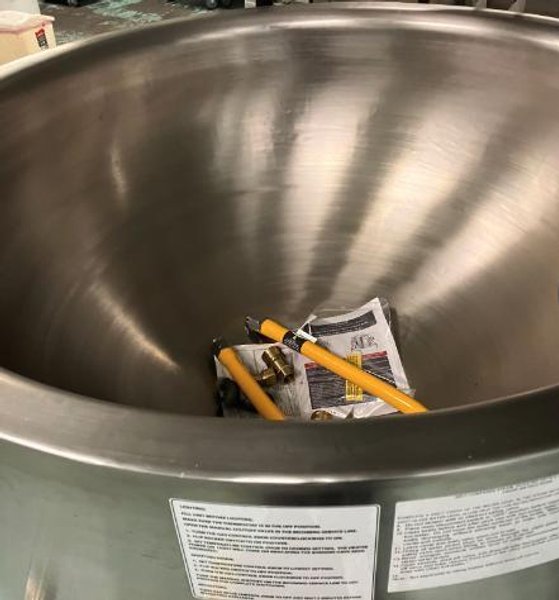 Legion 100 Gallon Self-Contained, Low-Profile, Jacketed Steam Kettle