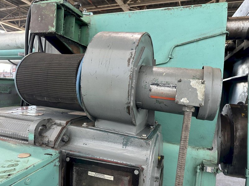 80,000 LB X 84" YODER RECOILER. STOCK # 0851123