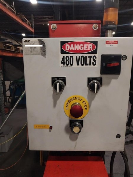 ALM ML2P Welding Positioner, 2008 – 5,000 LB Capacity, Headstock/Tailstock