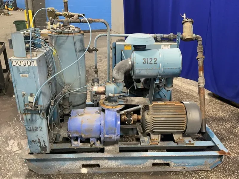 COLTEC INDUSTRIES / QUINCY COMPRESSOR DIVISION 50 HP AIR COMPRESSOR  -  Q235