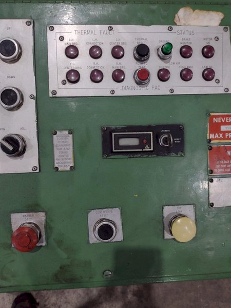 75 TON X 42" X 24" L&amp;J MODEL #EM275 HIGH SPEED STRAIGHT SIDE STAMPING PRESS, 2.5" STROKE: STOCK #23627