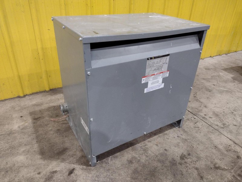 75 KVA 480-&gt;208Y/120 VOLT SQUARE D SORGEL 3-PHASE ELECTRICAL TRANSFORMER: STOCK #23729