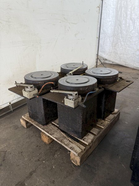 71&quot; X 53&quot; X 12&quot; TRU-STONE GRANITE SURFACE TABLE W/ VIBRATION ISOLATION SYSTEM. STOCK # 0449925.