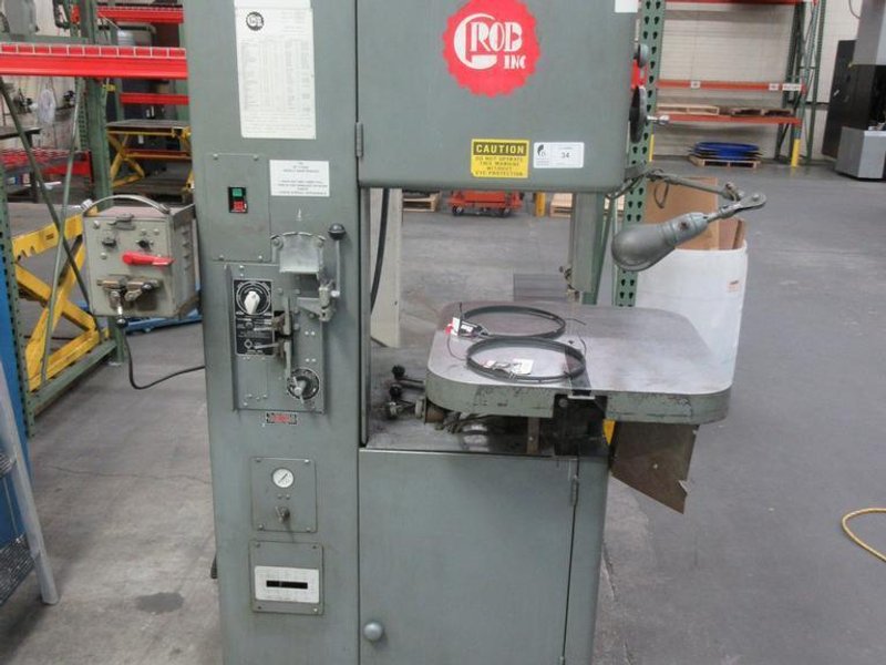 Grob 4V-18 Band Saw- Auction Item