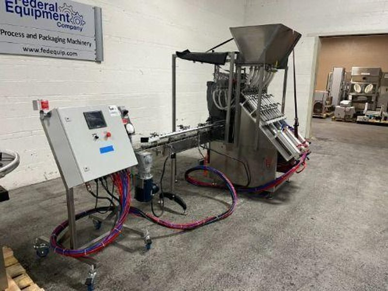 ACCUTEK BOTTLE LIQUID FILLING LINE  -  AVF 10