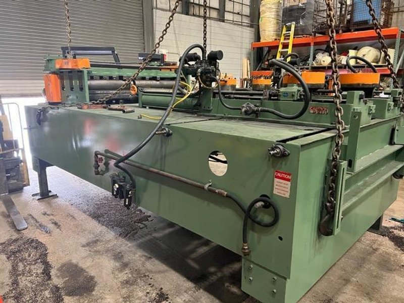 60&quot; x .150&quot; FEEDLEASE COIL STOCK STRAIGHTENER &amp; AIR FEEDER: STOCK 15322