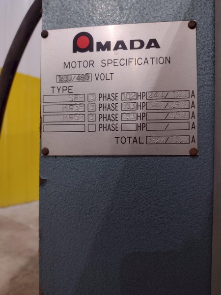 24&quot; X 13 GAUGE AMADA MODEL #SL-6023 13 ROLL SHEET STRAIGHTENER &amp; LEVELER: STOCK #14556