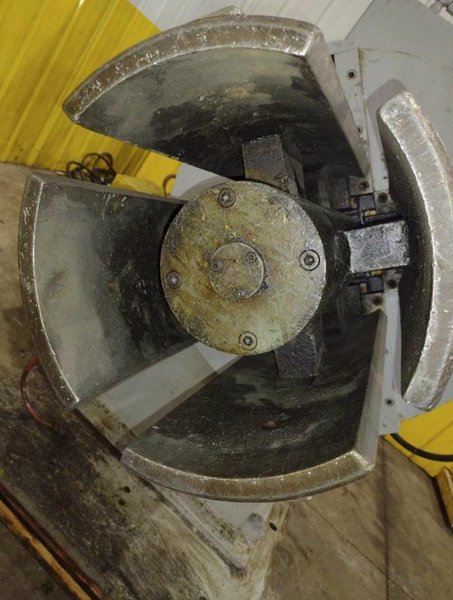 26" PAXSON MOTORIZED COIL REEL UNCOILER. STOCK # 0434826