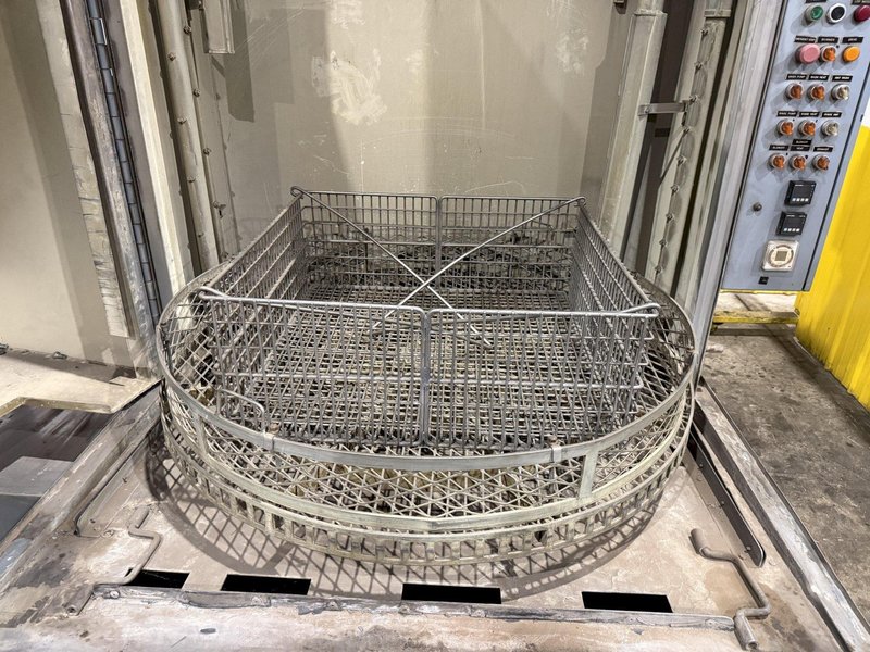 48" x 60" JRI JENFAB MODEL #PCS5060SS STAINLESS STEEL ROTARY TABLE PARTS WASHER ELECTRIC HEAT: YOBRO #24525