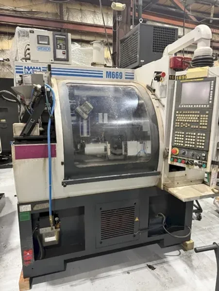MONNIER ZAHNER CNC HEAD &amp; TIP WHIRLING MACHINE  -  M669