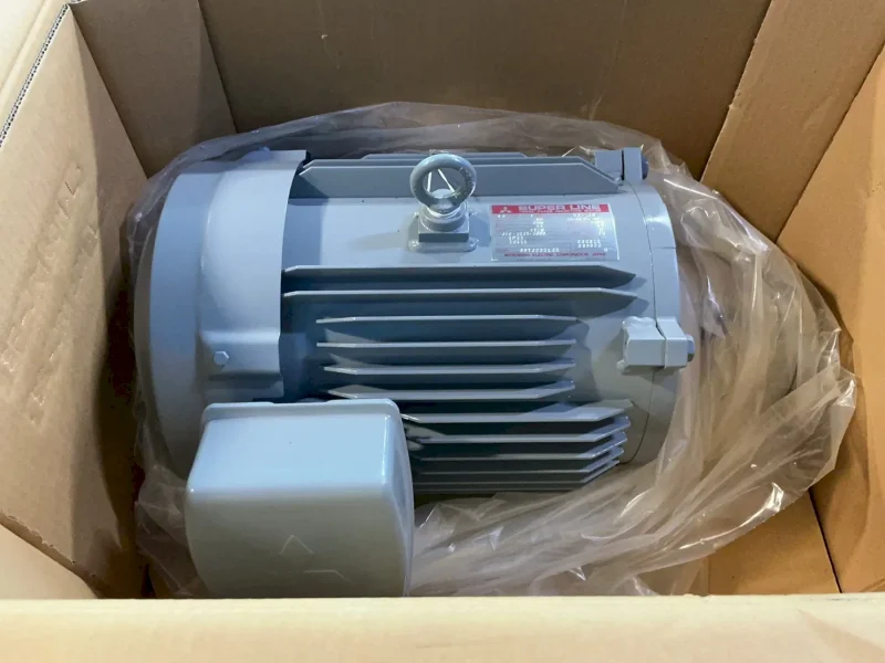 MITSUBISHI 11KW 41 AMPS SUPERLINE 3 PHASE INDUCTION MOTOR   -  SF-JR