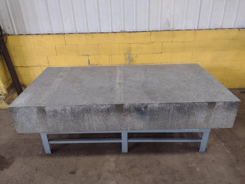 8&#039; X 4&#039; X 14&quot; CHALLENGE PRECISION LAYOUT INSPECTION GRANITE TABLE: STOCK #23793