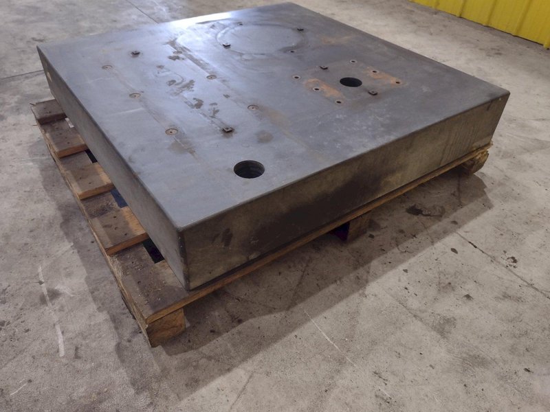 48&quot; X 48&quot; X 8&quot; TIMKEN BEARING GRANITE TABLE: STOCK #22835