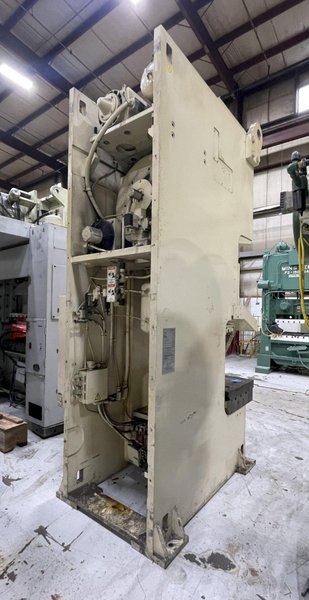 150 ton Minster Model# OBS-150 Mechanical Metal Stamping Press For Sale, Year 2000