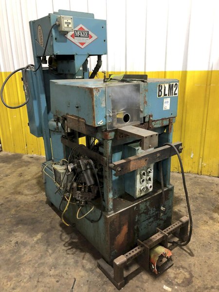 3 HIT MCKEE MODEL #FM-45-3F HYDRAULIC TUBE END FORMER: STOCK #18272