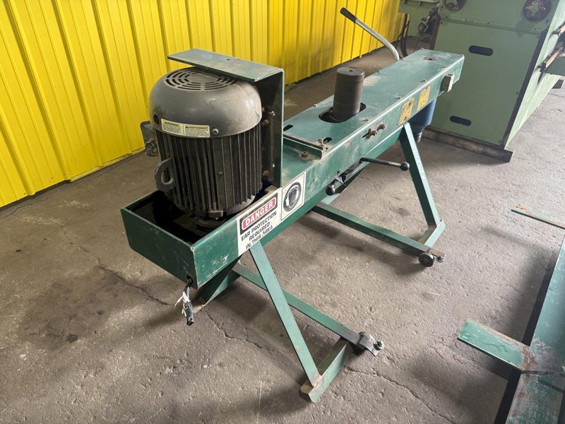2001 BERCO PT250 TRACK PRESS WITH WTC TRACKMASTER IMPACT WRENCH &amp; CONVEYOR: YOBRO #24374