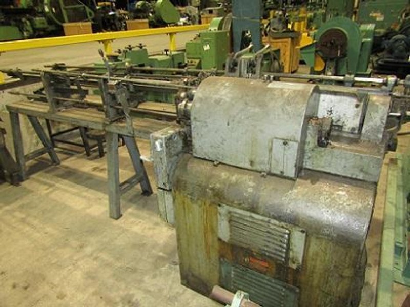 LEWIS #2CV4 WIRE STRAIGHTEN AND CUT OFF MACHINE