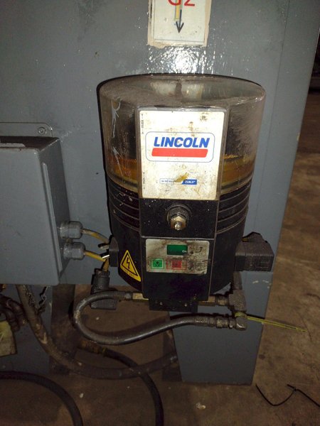 7.6 CU FT ALMCO MODEL #OR-9VLR ROTARY VIBRATORY FINISHER &amp; DEBURRER: YOBRO #25014