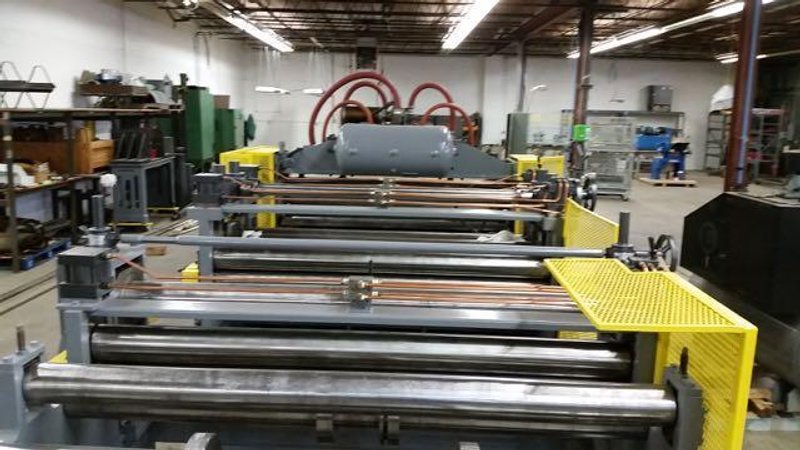 60" x .105" x 40,000# EMAG BLANKING LINE