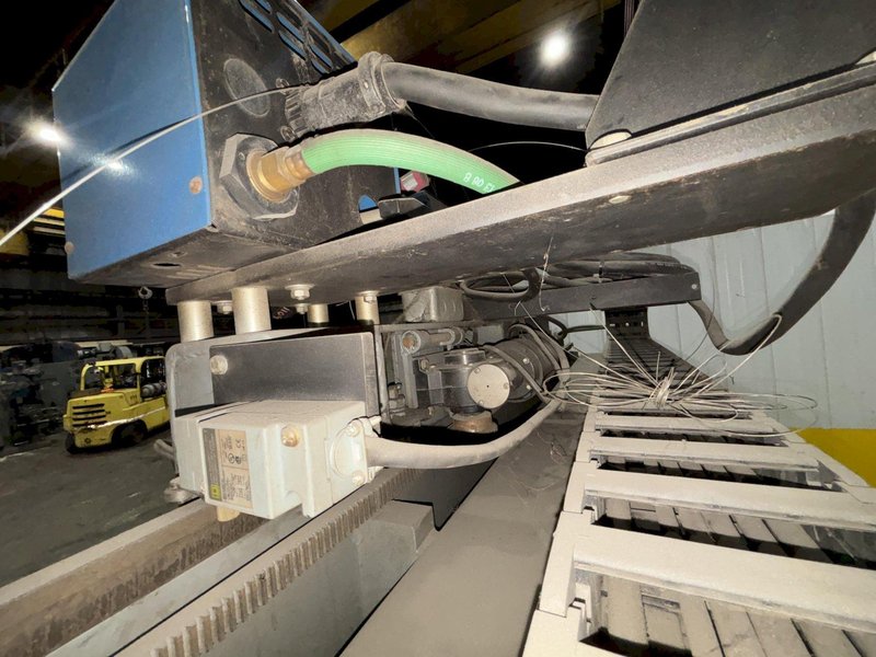 144&quot; GOURAN / LINDE SEAM WELDER WITH MILLER INVISION #456P POWER SUPPLY: STOCK 22514