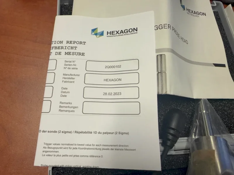 HEXAGON TOUCH TRIGGER PROBE HEAD  -  HH-T/03939020