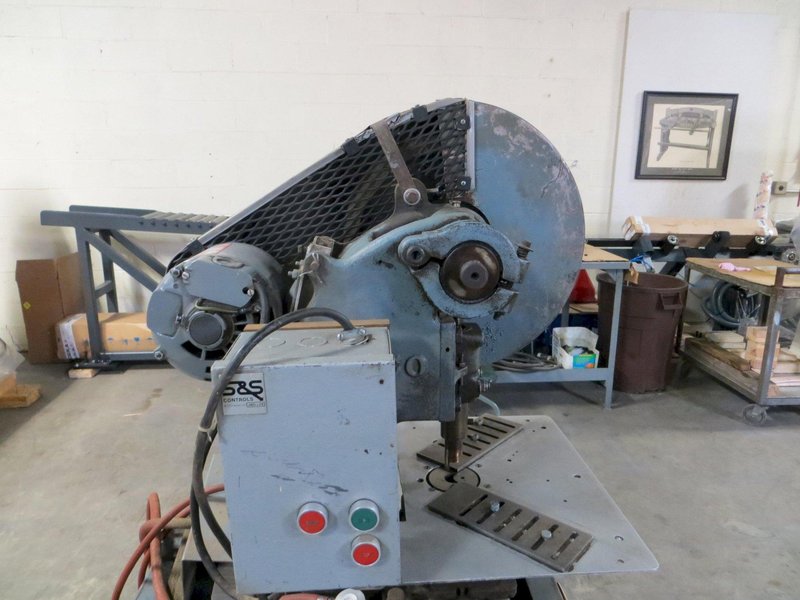 5 Ton Famco Bench Top OBI Power Press Model 40 with Stand