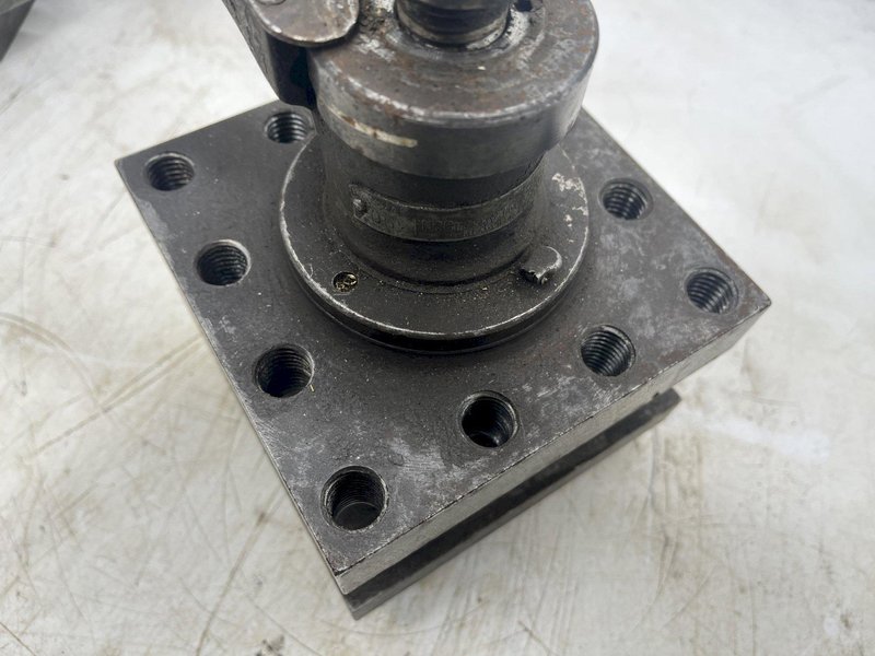 4 WAY TURRET INDEXING METAL LATHE TOOL POST HOLDER STOCK #16348