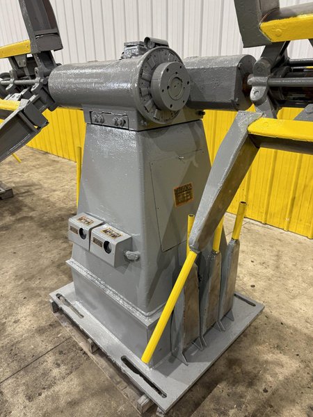 2500 LBS X 12&quot; COOPER WEYMOUTH DOUBLE END PULL-OFF COIL REEL UNCOILER: STOCK #22618