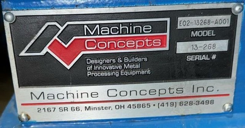 20,000# X 36&quot; MACHINE CONCEPTS SINGLE ARM TURNSTILE STOCK# 3655