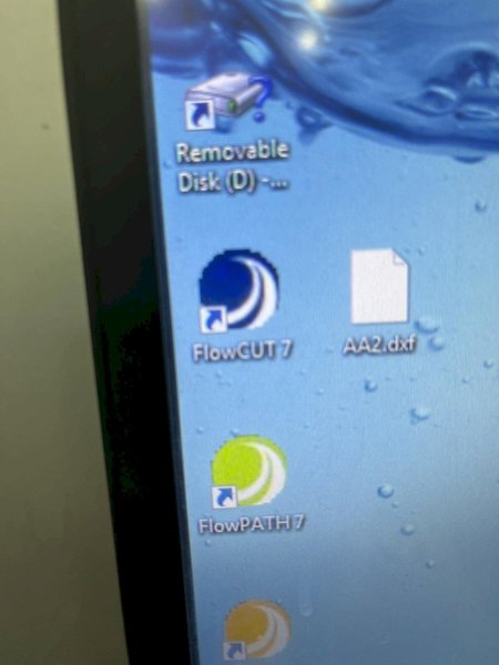 2017 FLOW MODEL #M2 3120B WATERJET TABLE, 30 HP PUMP: STOCK 20629