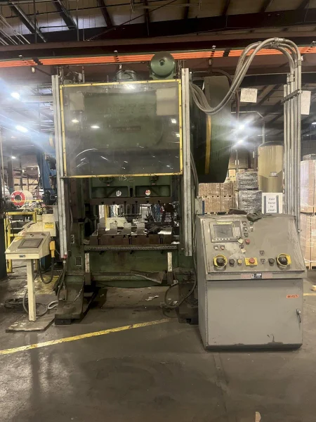 100 TON MINSTER P2-100-48 PIECE MAKER STRAIGHT SIDE HIGH SPEED PRESS: YOBRO #25114