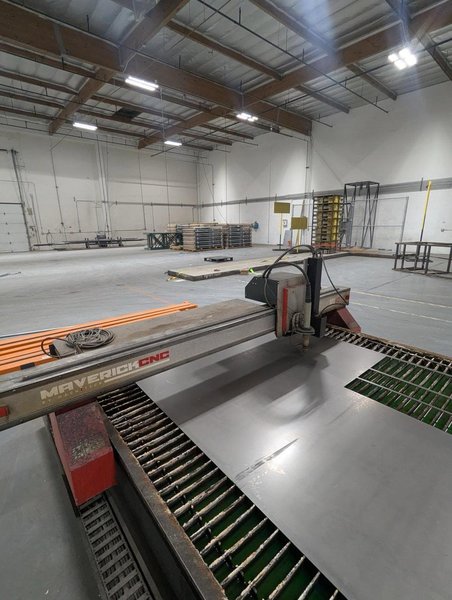 6′ x 12′ Maverick MV612 Plasma Cutter, 2019 – Hypertherm Powermax 125