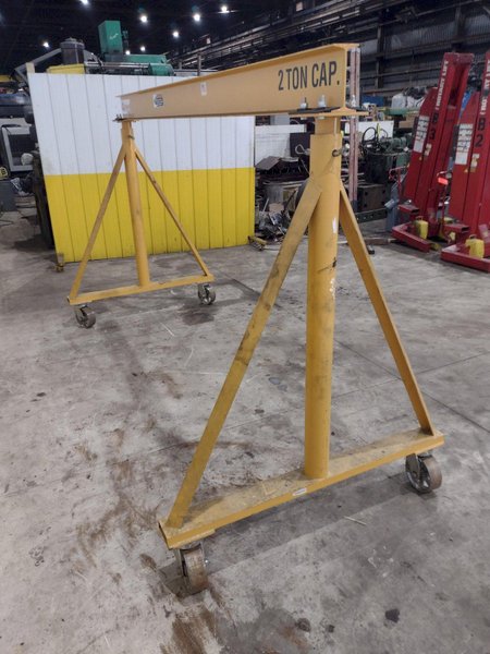 2 TON CALDWELL GANTRY CRANE: STOCK #23606