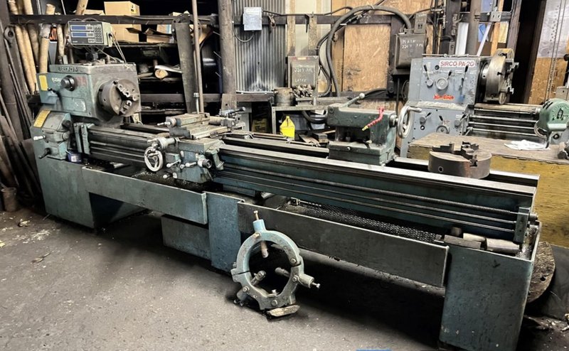 18" X 120" LEBLOND ENGINE LATHE: YOBRO #25909
