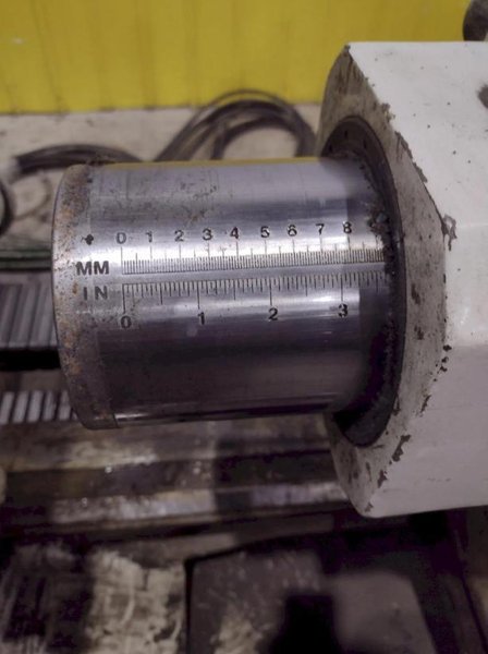 35" X 120" WILLIS PK35 HOLLOW SPINDLE ENGINE LATHE 10" HOLE. STOCK # 0547226