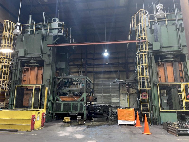 4000 TON DANLY MODEL H-4000-94-84 HYDRAULIC PRESS: STOCK #14256