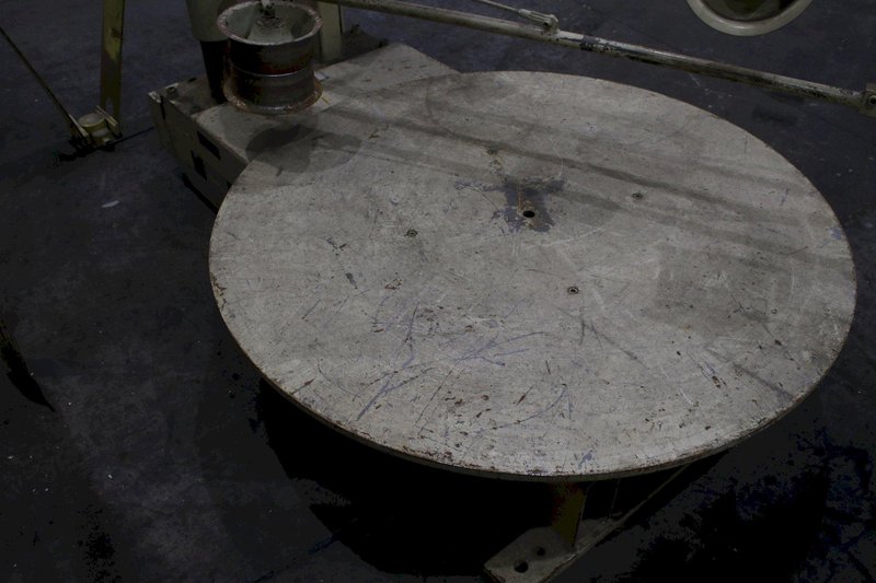 8000 LB LITTELL HORIZONTAL PALLET TYPE UNCOILER: STOCK #75746