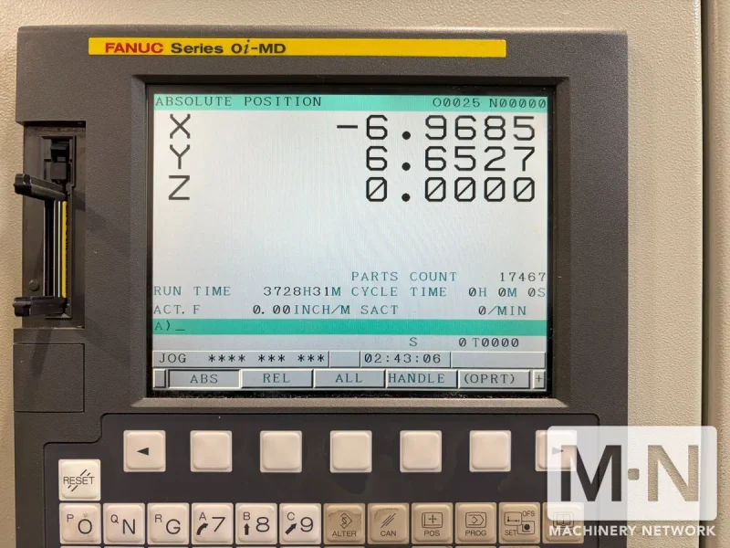 Bridgeport GX-710 CNC Vertical Machining Center, 2014
