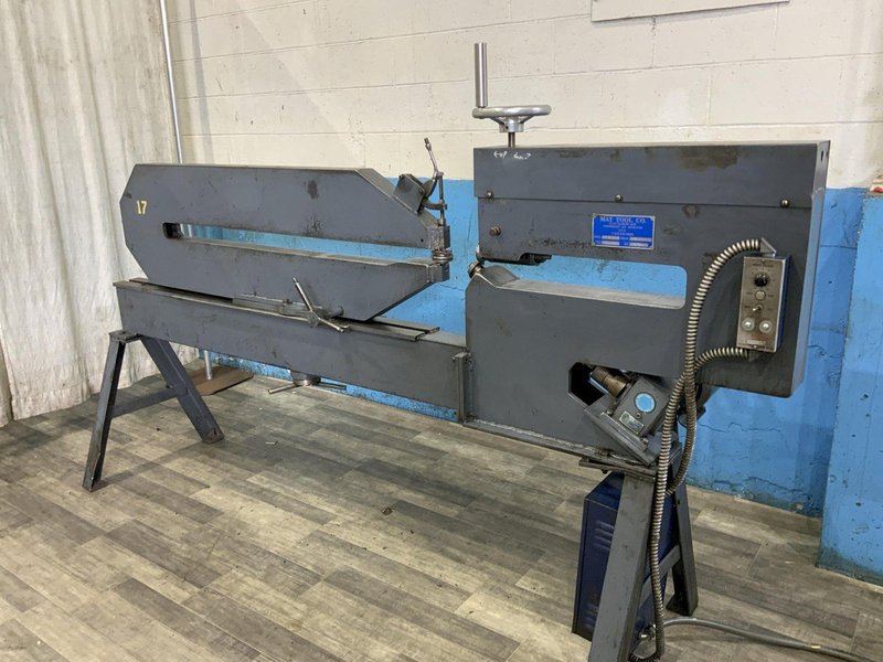 6’ X 10 GAUGE MAY TOOL MODEL MTC-72 CIRCLE SHEAR: STOCK #81394