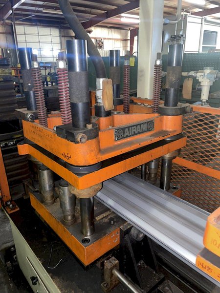 7 TON &amp; 3 TON AIRAM TRAVELING PUNCH &amp; CUTOFF PRESSES: STOCK #18420