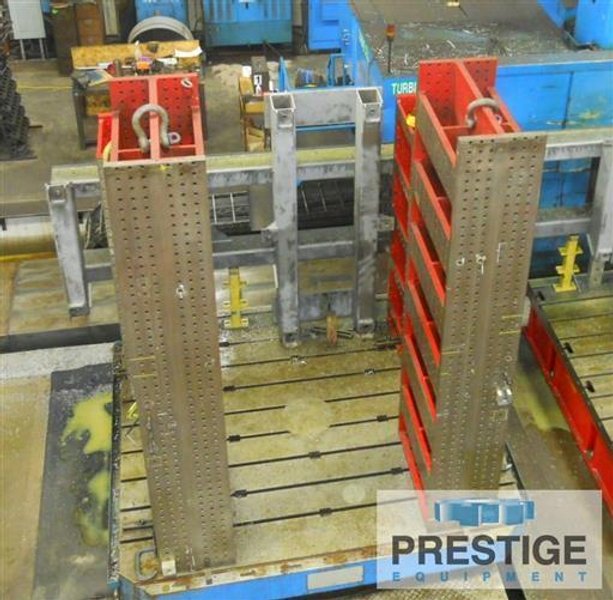 Noble &amp; Lund 137" x 137" CNC B-Axis In-feeding Rotary Table