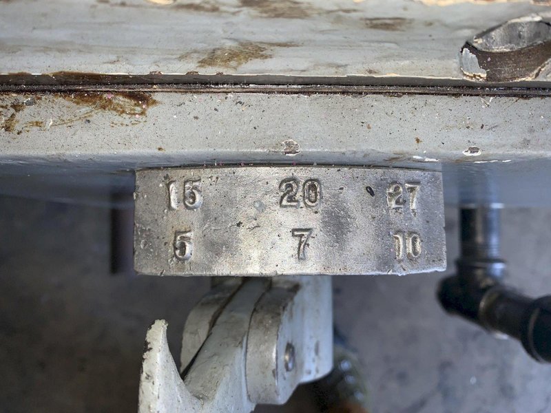 42" X 50 HP BLANCHARD MODEL #22-D-42 ROTARY SURFACE GRINDER STOCK #3088