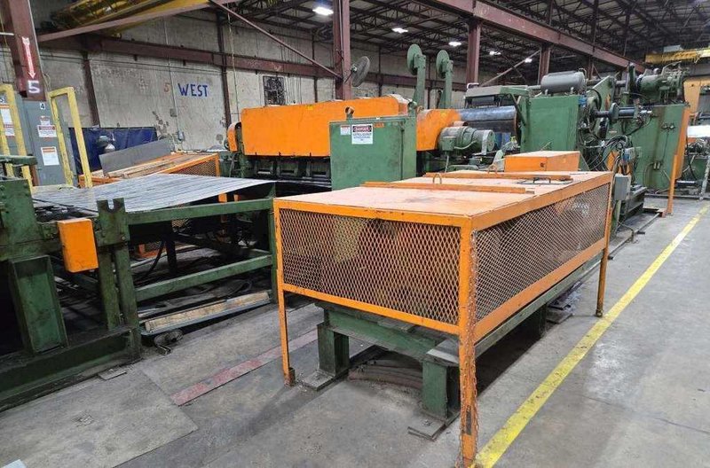 72&quot; x 0.105&quot; x 25,000# ROWE CUT TO LENGTH LINE STOCK# 3854