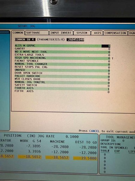 Haas VF-6SS CNC Vertical Machining Center – 4th Axis Ready Mill