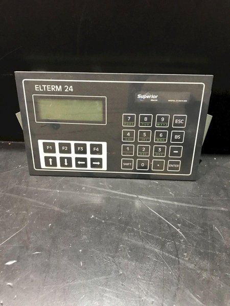 SUPERIOR ELECTRIC ELTERM 24 HMI Operator Interface USED