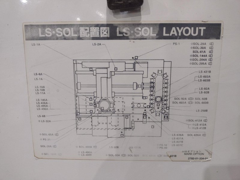 HITACHI SEIKI MODEL #VS-60 VERTICAL MACHINING CENTER: YOBRO #25670