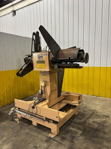 4,000 LBS X 18&quot; CWP MODEL #3RD-18 DOUBLE END PULL OFF COIL REEL UNCOILER: YOBRO #23972