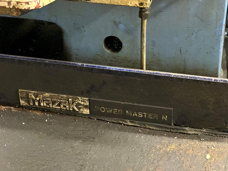 MAZAK POWERMASTER PMNX-1600 HOLLOW SPINDLE CNC TURRET LATHE. STOCK # 0207223