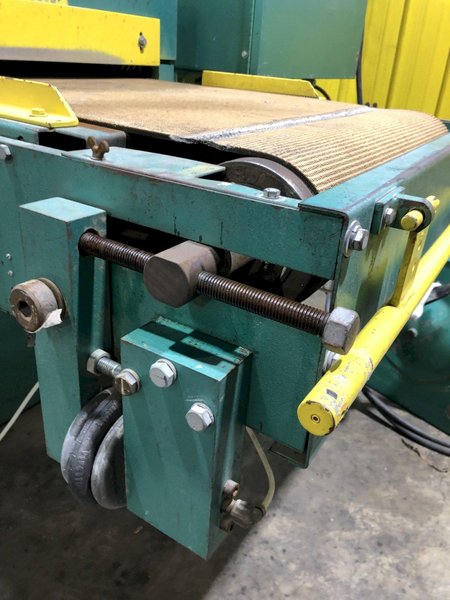 24&quot; TIMESAVER MODEL #325-1HDA 75 HP SINGLE HEAD HEAVY DUTY BELT GRINDER/SANDER: STOCK #16299